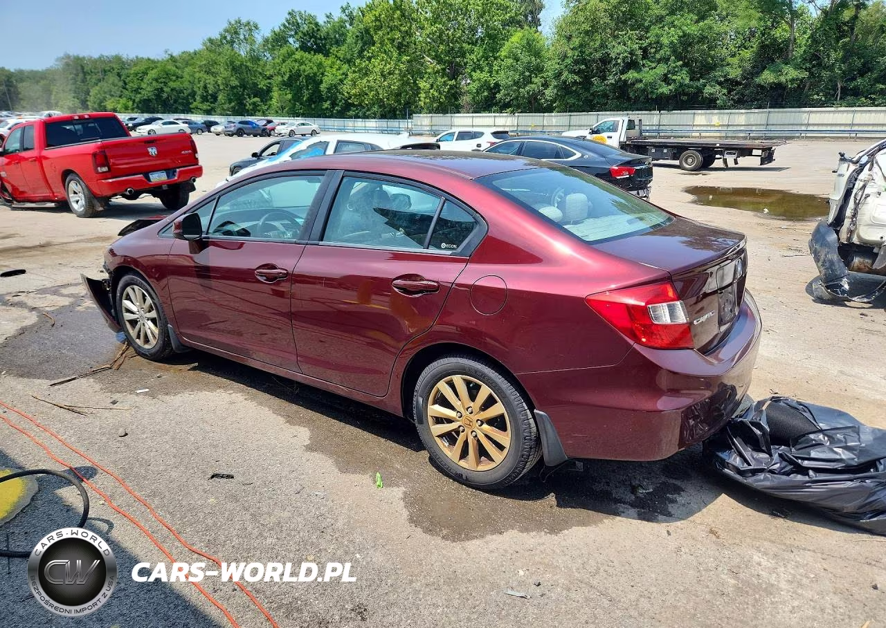 2012 Honda Civic Ex VIN:19XFB2F87CE321509 - 2