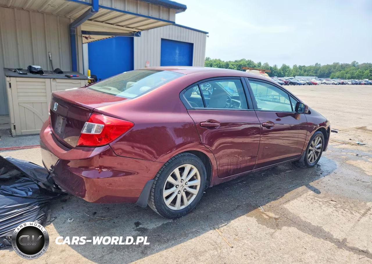 2012 Honda Civic Ex VIN:19XFB2F87CE321509 - 3