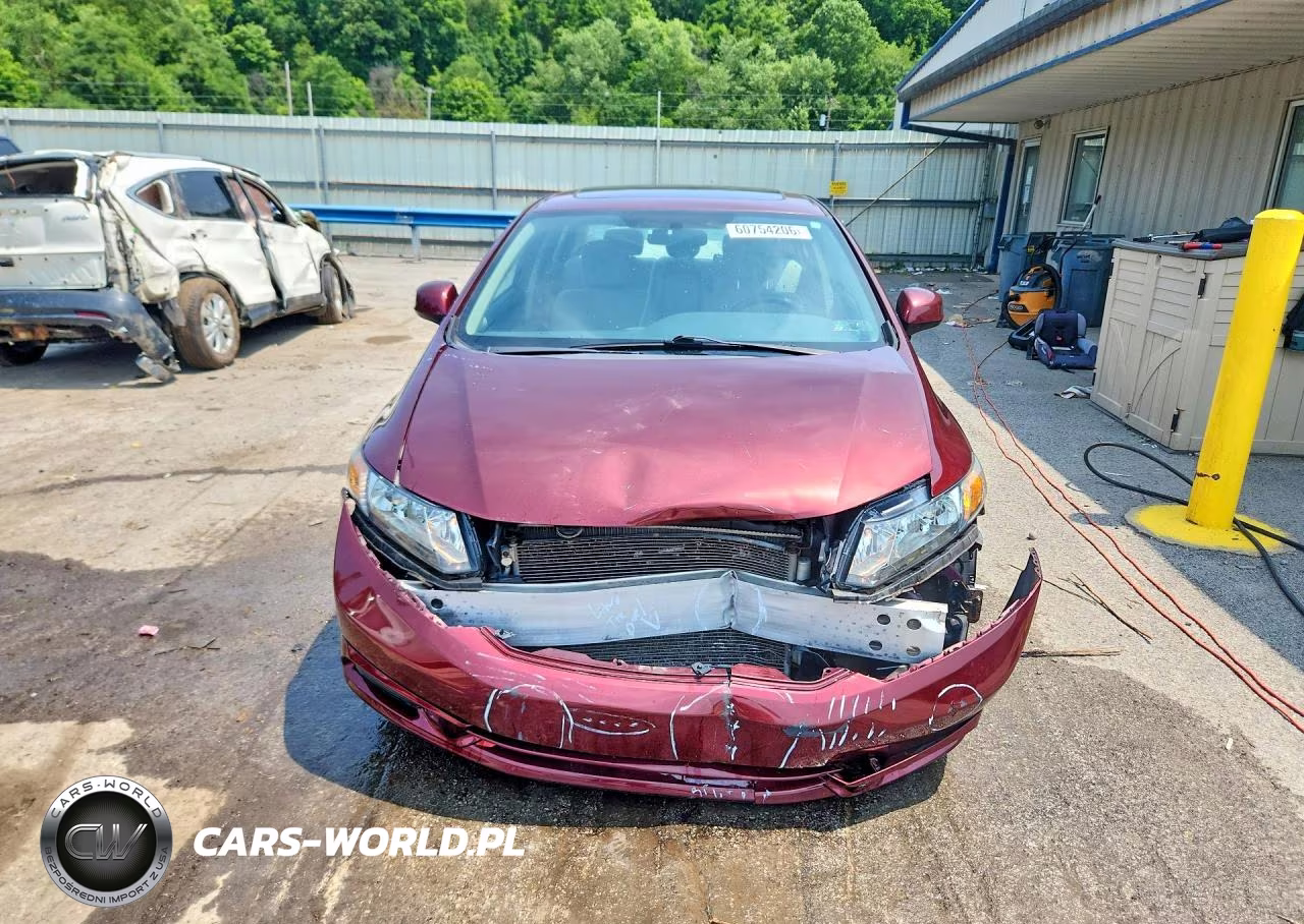 2012 Honda Civic Ex VIN:19XFB2F87CE321509 - 5