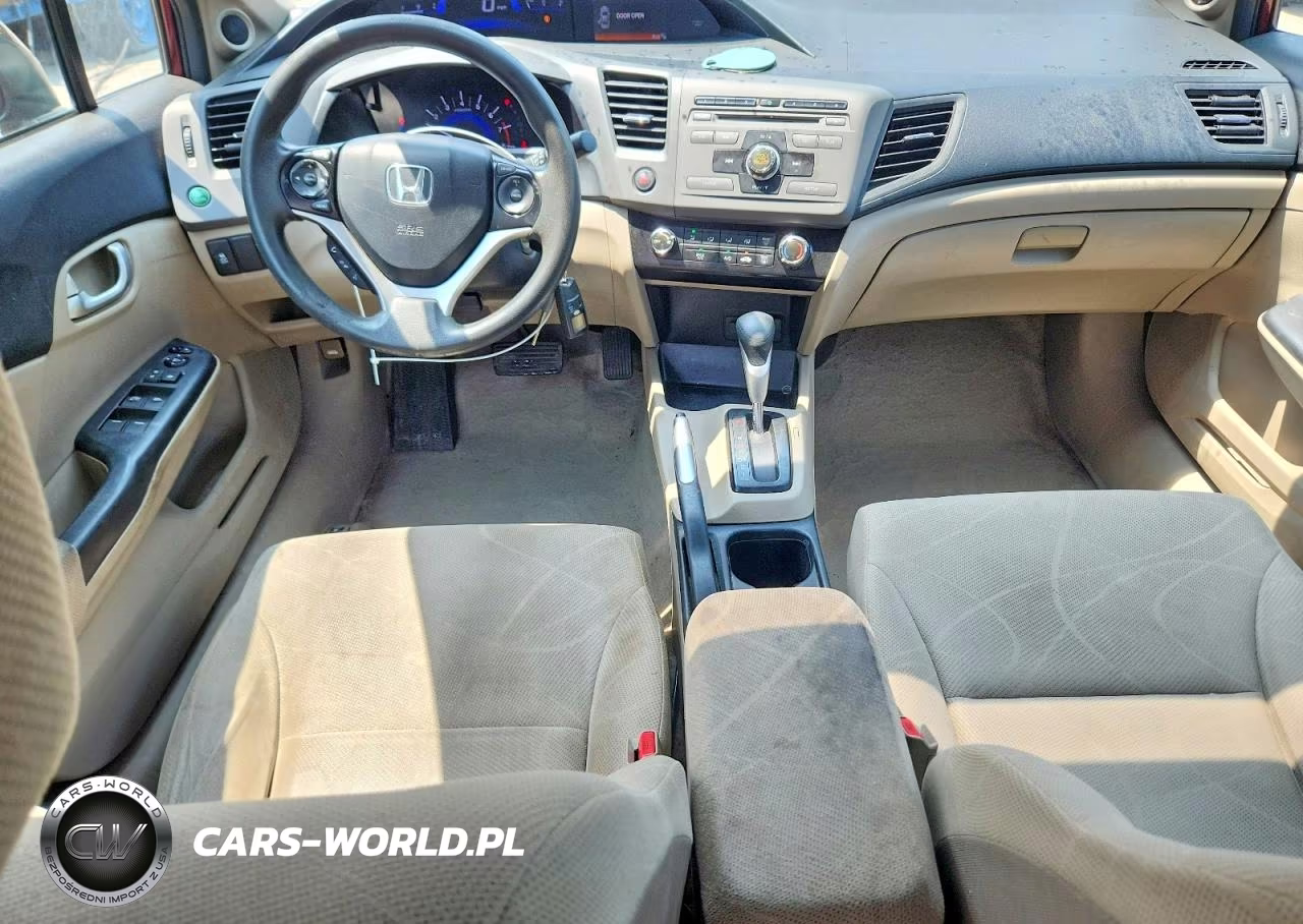 2012 Honda Civic Ex VIN:19XFB2F87CE321509 - 8