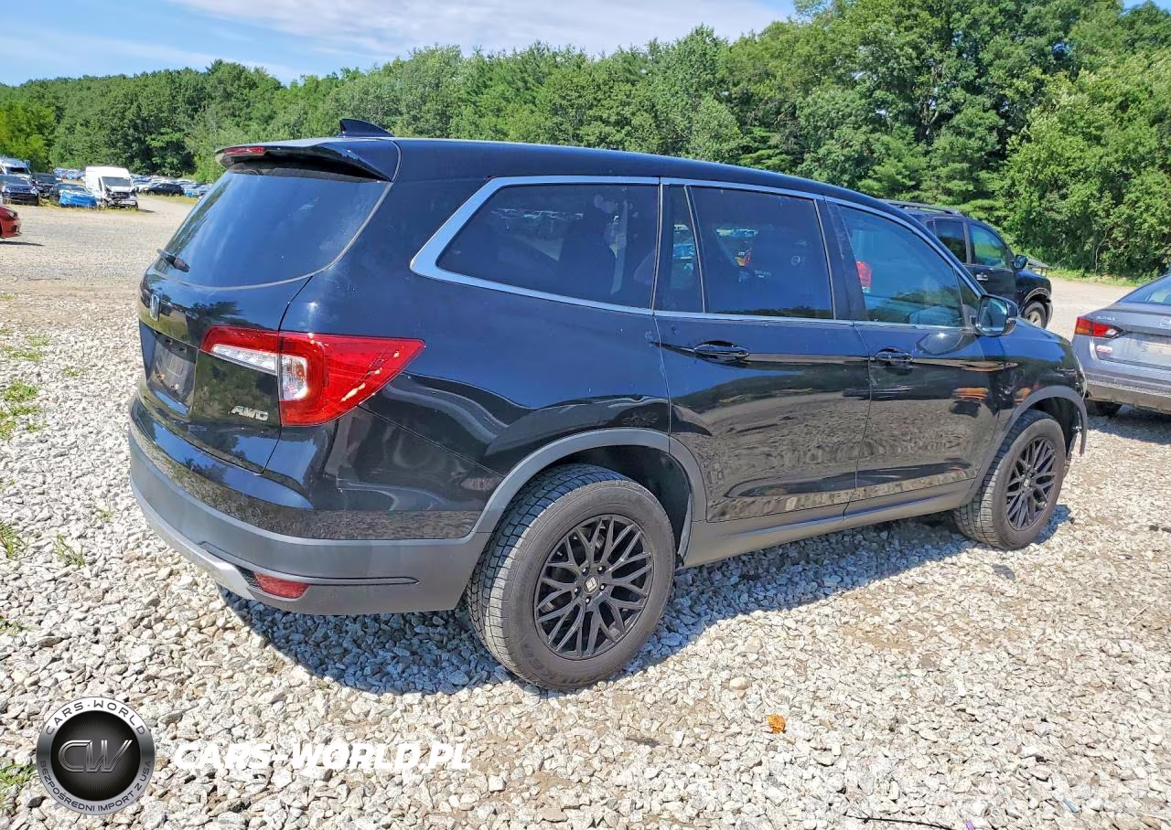 2020 Honda Pilot Exl VIN:5FNYF6H53LB059327 - 3