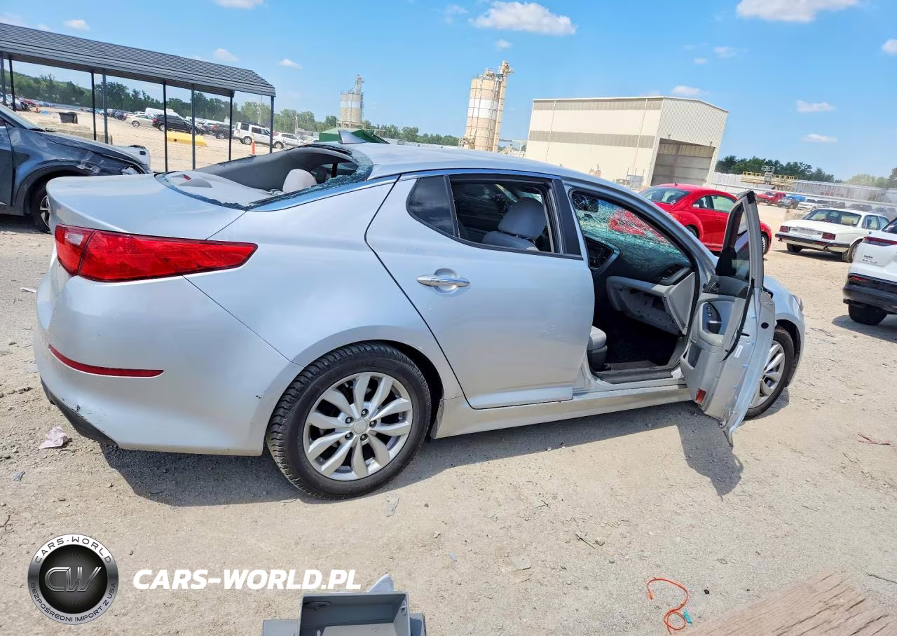 2014 Kia Optima Lx VIN:5XXGM4A79EG328321 - 3
