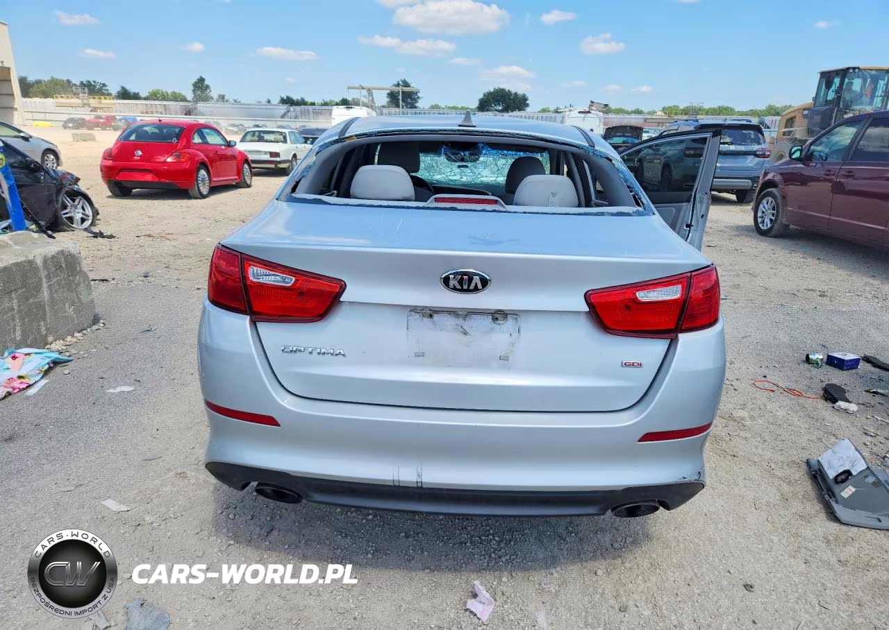 2014 Kia Optima Lx VIN:5XXGM4A79EG328321 - 6