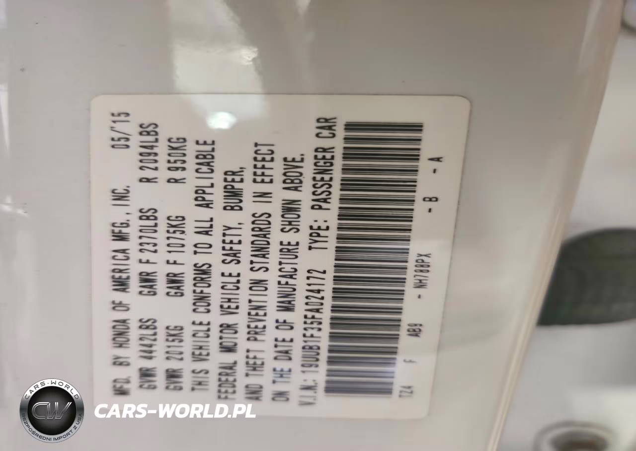 2015 Acura Tlx VIN:19UUB1F35FA024172 - 12