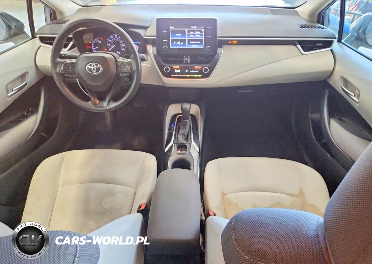 2020 Toyota Corolla L VIN:5YFDPRAE3LP104343 - 8