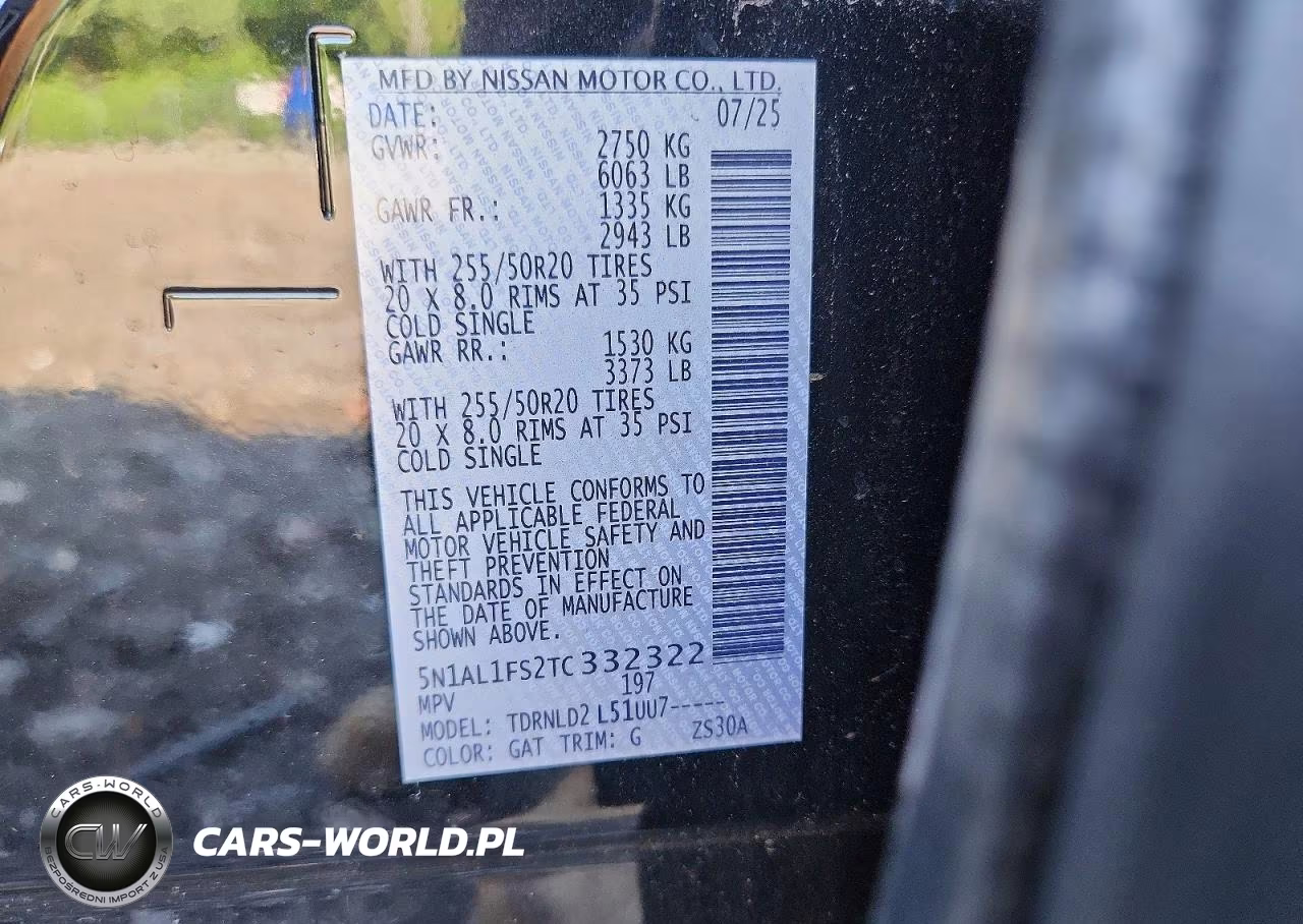 2026 Infiniti Qx60 Luxe VIN:5N1AL1FS2TC332322 - 14