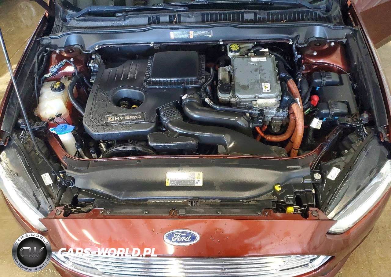 2016 Ford Fusion S Hybrid VIN:3FA6P0UU2GR379537 - 11
