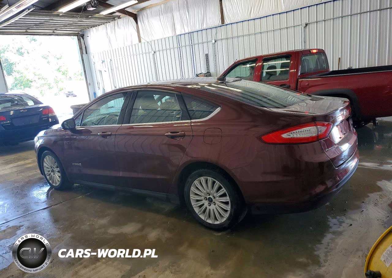 2016 Ford Fusion S Hybrid VIN:3FA6P0UU2GR379537 - 2