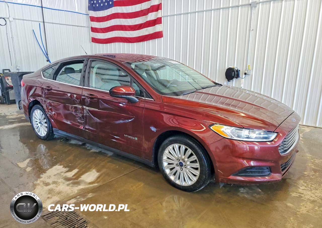 2016 Ford Fusion S Hybrid VIN:3FA6P0UU2GR379537 - 4