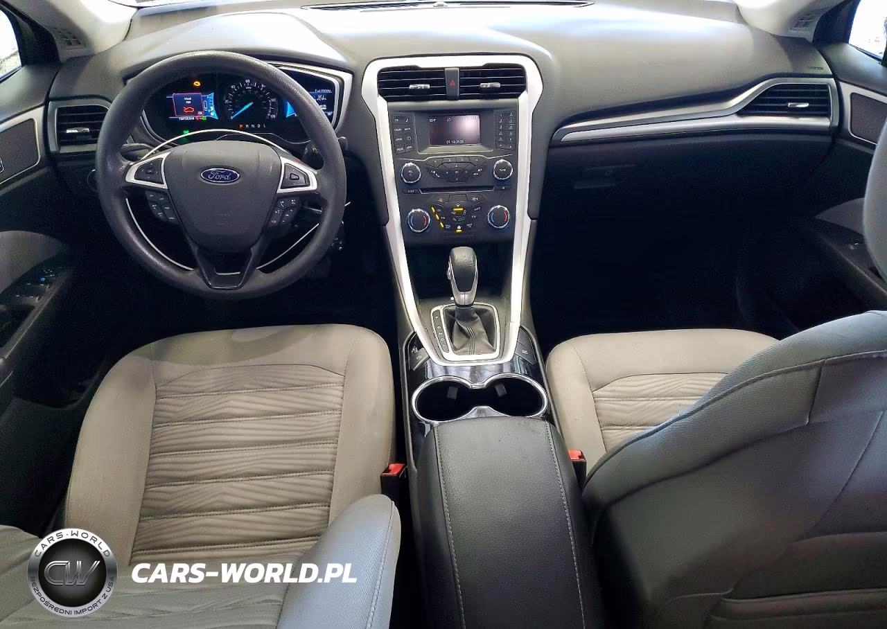 2016 Ford Fusion S Hybrid VIN:3FA6P0UU2GR379537 - 8
