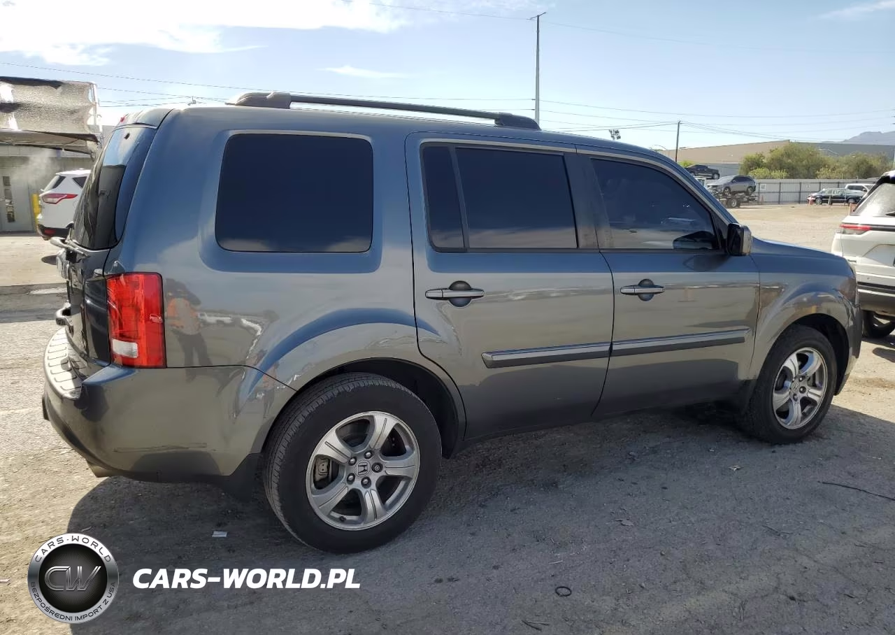 2012 Honda Pilot Ex VIN:5FNYF3H4XCB028761 - 3