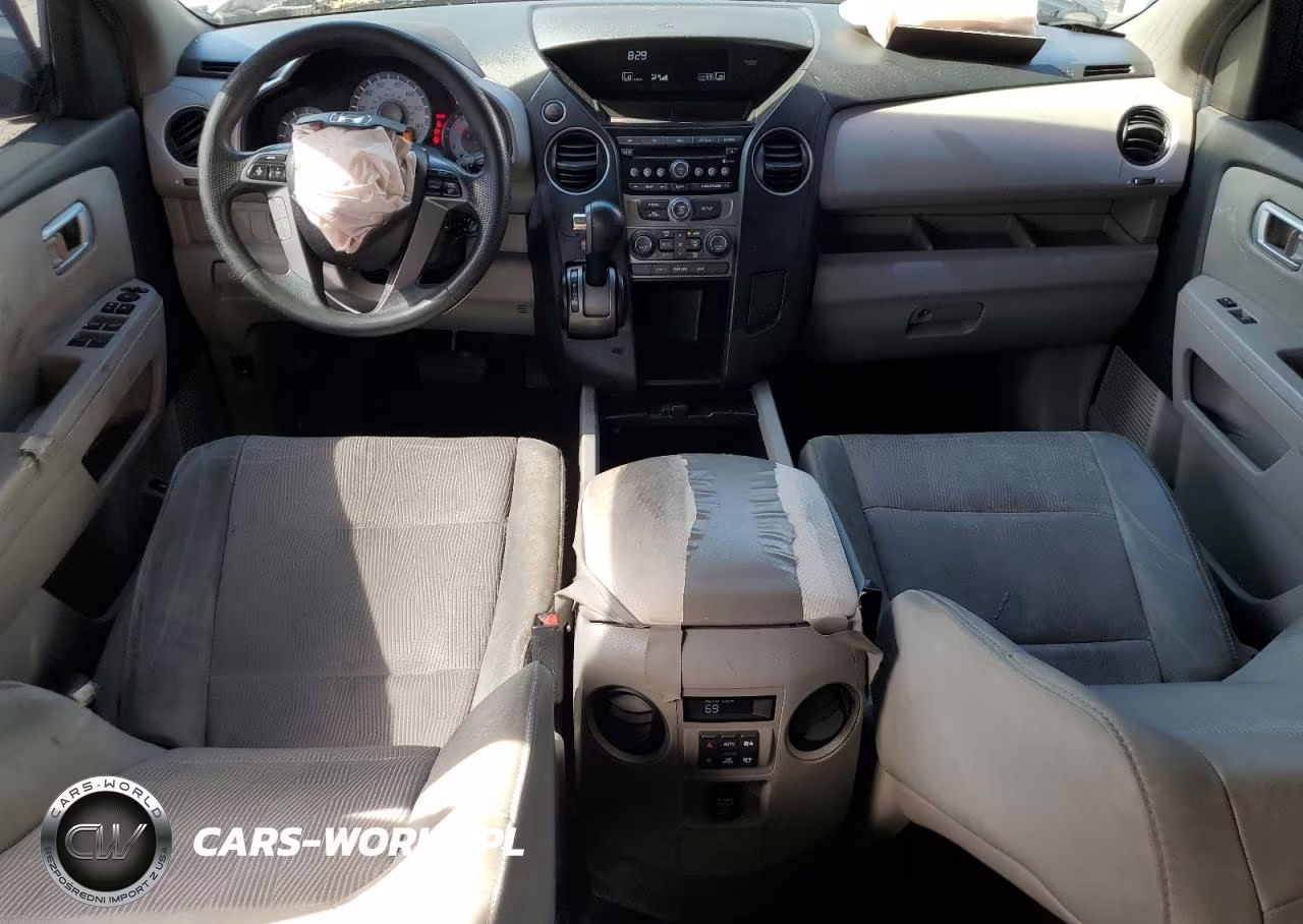 2012 Honda Pilot Ex VIN:5FNYF3H4XCB028761 - 8