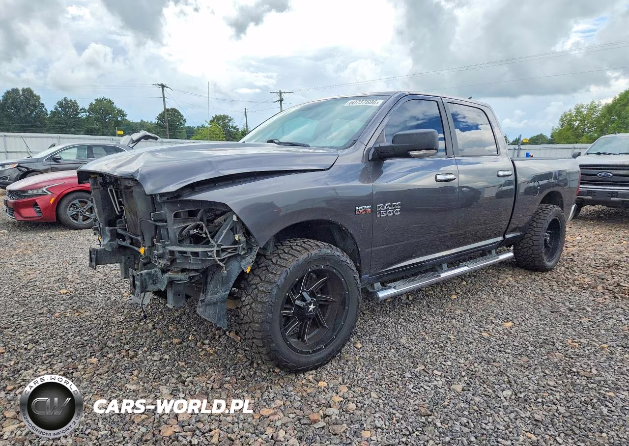 2017 Ram 1500 Slt VIN:1C6RR6TT6HS645278 - 1