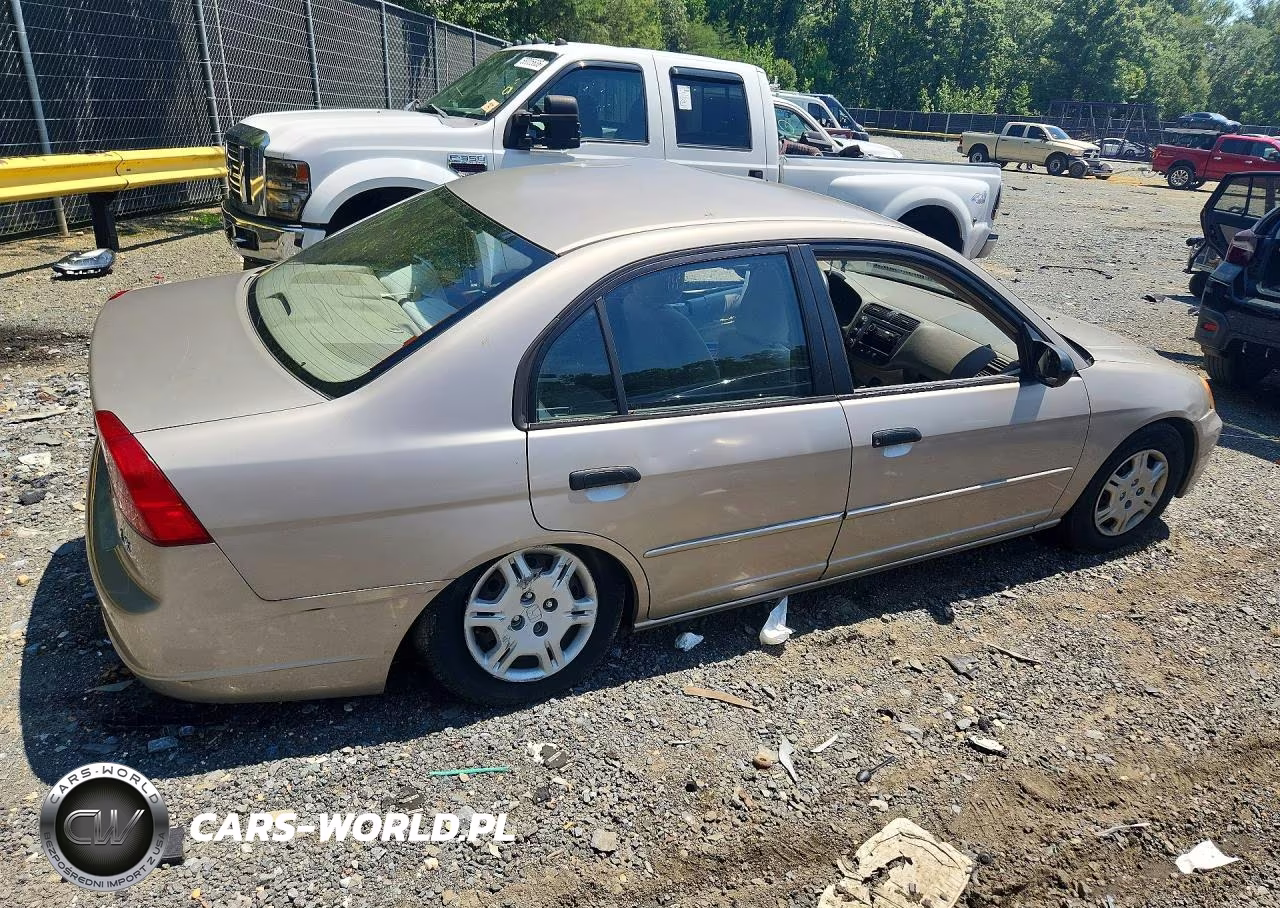 2001 Honda Civic Lx VIN:2HGES16571H526343 - 3