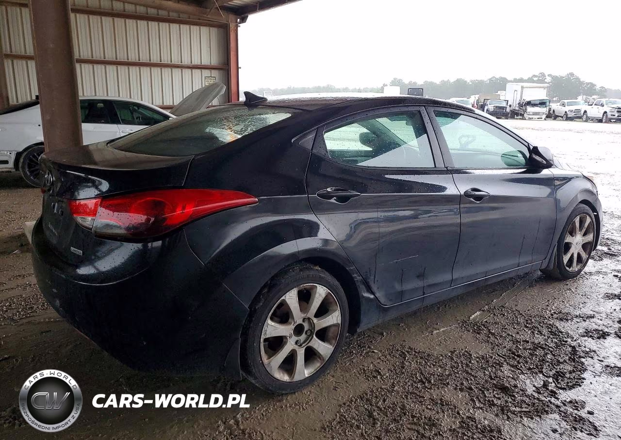 2013 Hyundai Elantra Limited VIN:5NPDH4AE0DH185915 - 3