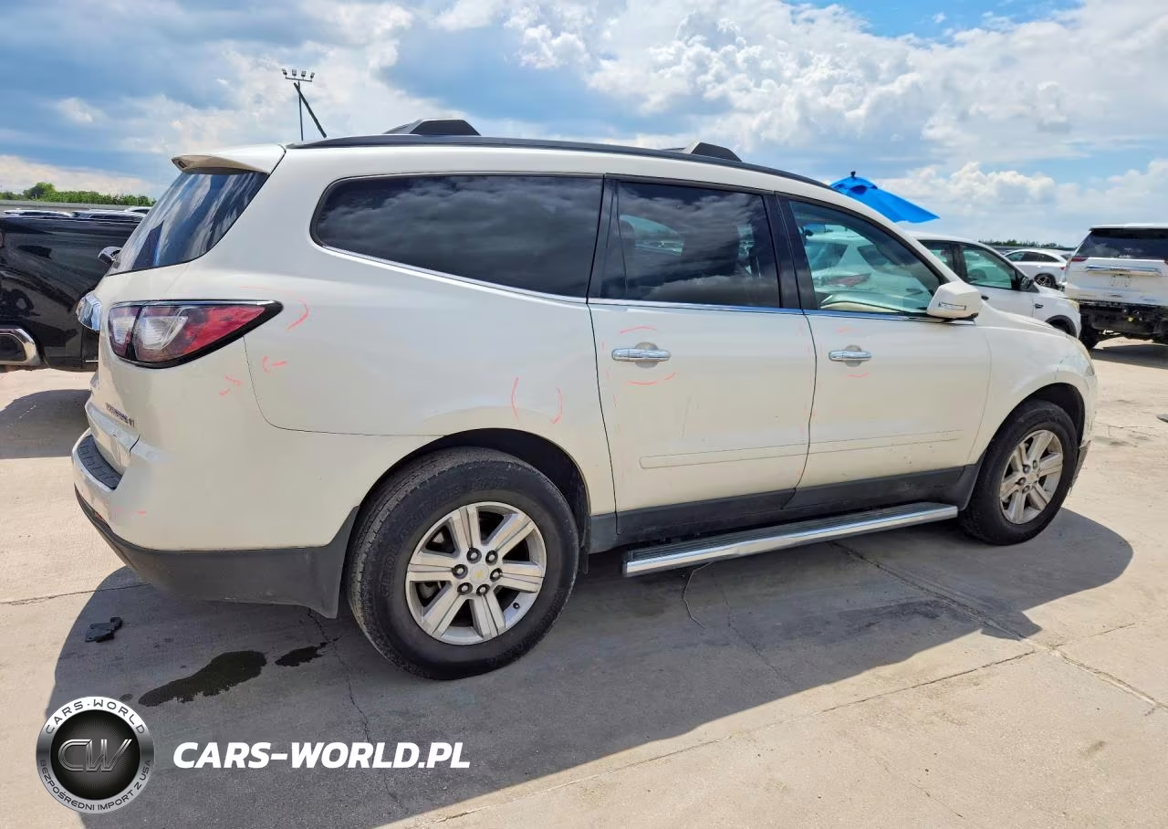 2014 Chevrolet Traverse Lt VIN:1GNKRHKDXEJ289362 - 3