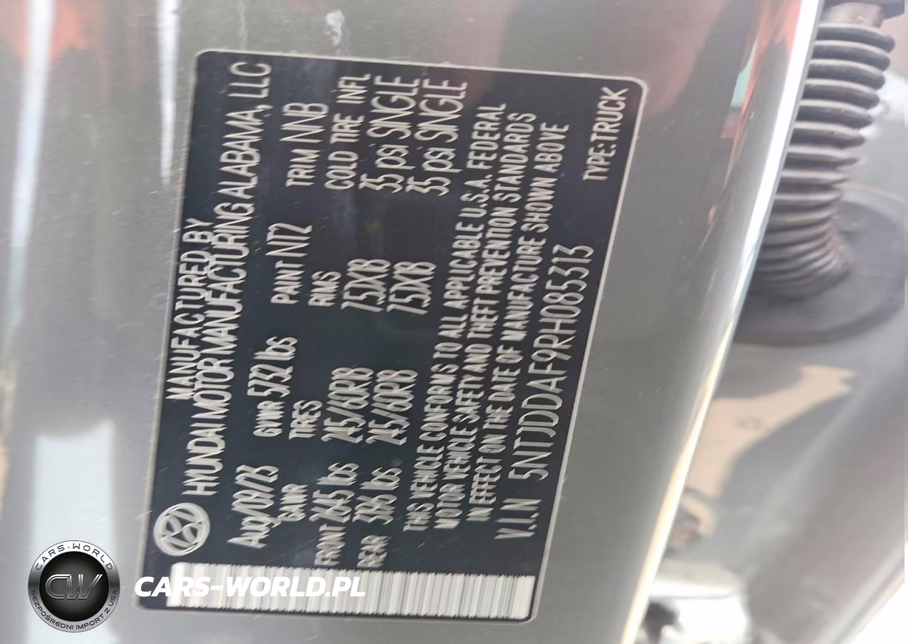 2024 Hyundai Santa Cruz Xrt VIN:5NTJDDAF9RH085313 - 13