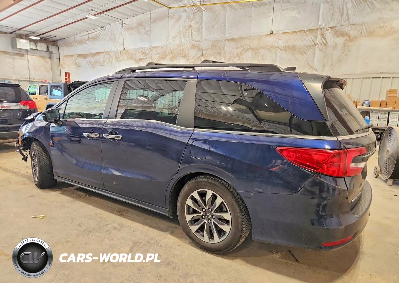 2021 Honda Odyssey Exl VIN:5FNRL6H77MB016013 - 2