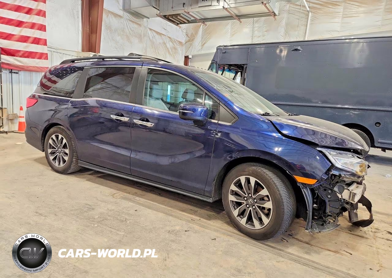 2021 Honda Odyssey Exl VIN:5FNRL6H77MB016013 - 4