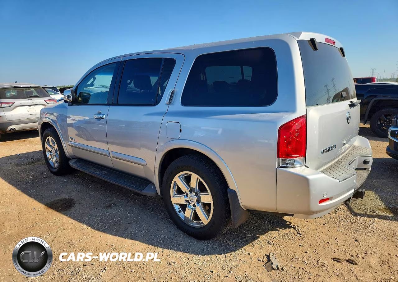 2008 Nissan Armada Se VIN:5N1AA08C58N603696 - 2