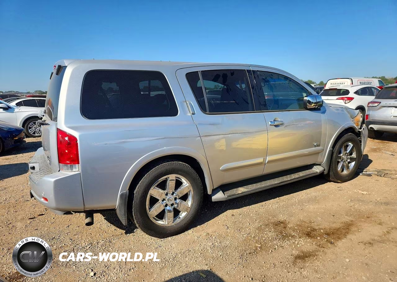 2008 Nissan Armada Se VIN:5N1AA08C58N603696 - 3