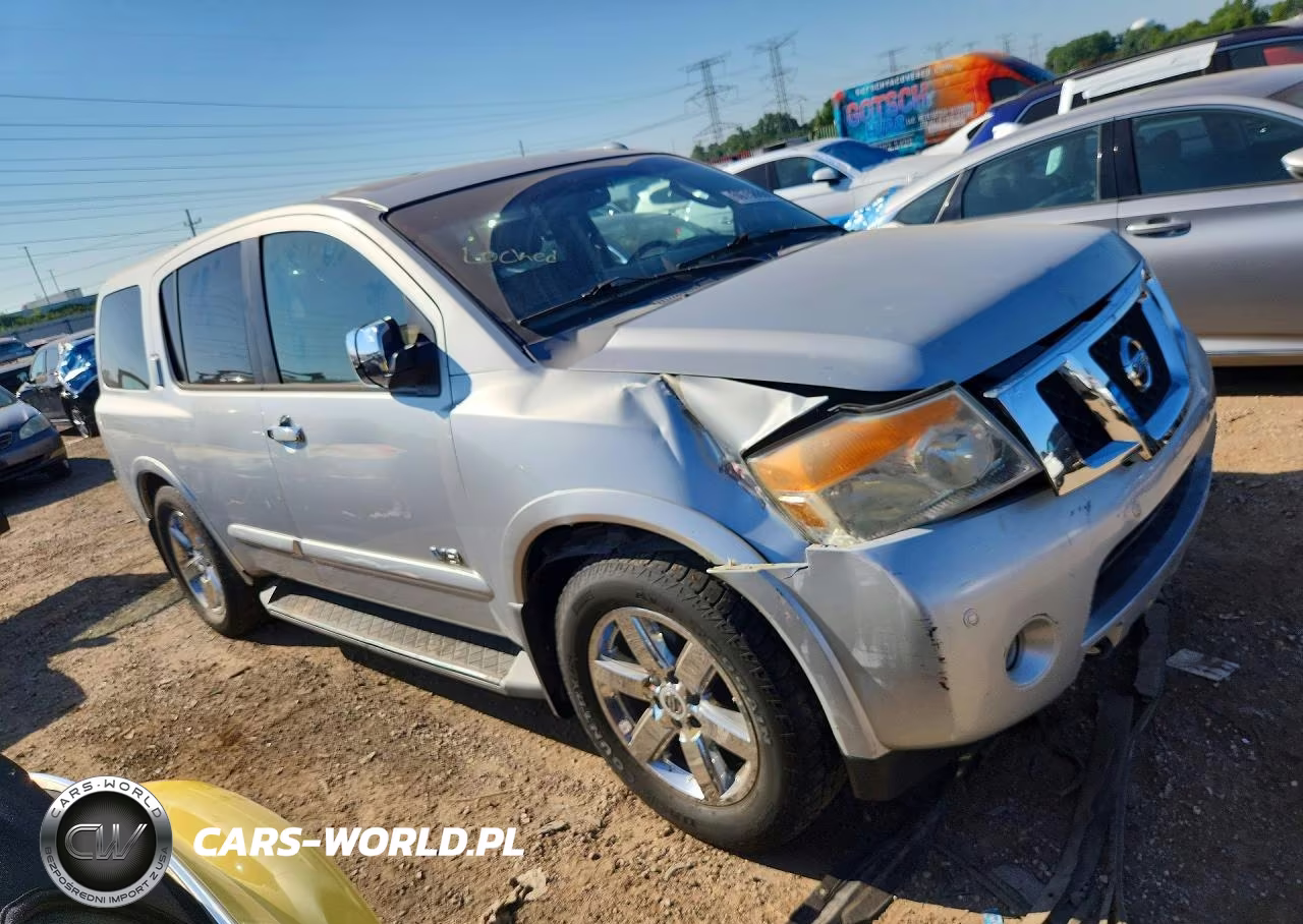 2008 Nissan Armada Se VIN:5N1AA08C58N603696 - 4