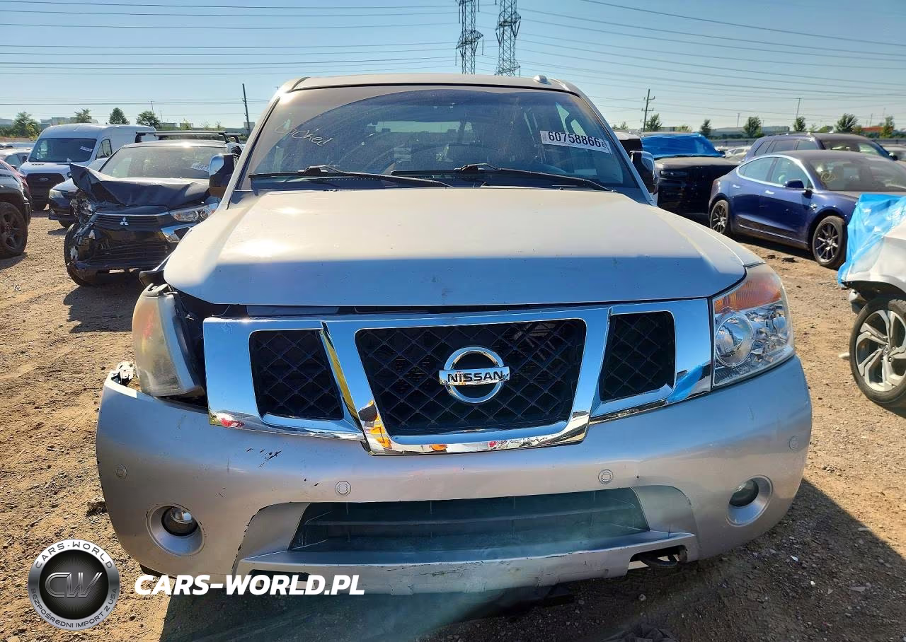 2008 Nissan Armada Se VIN:5N1AA08C58N603696 - 5