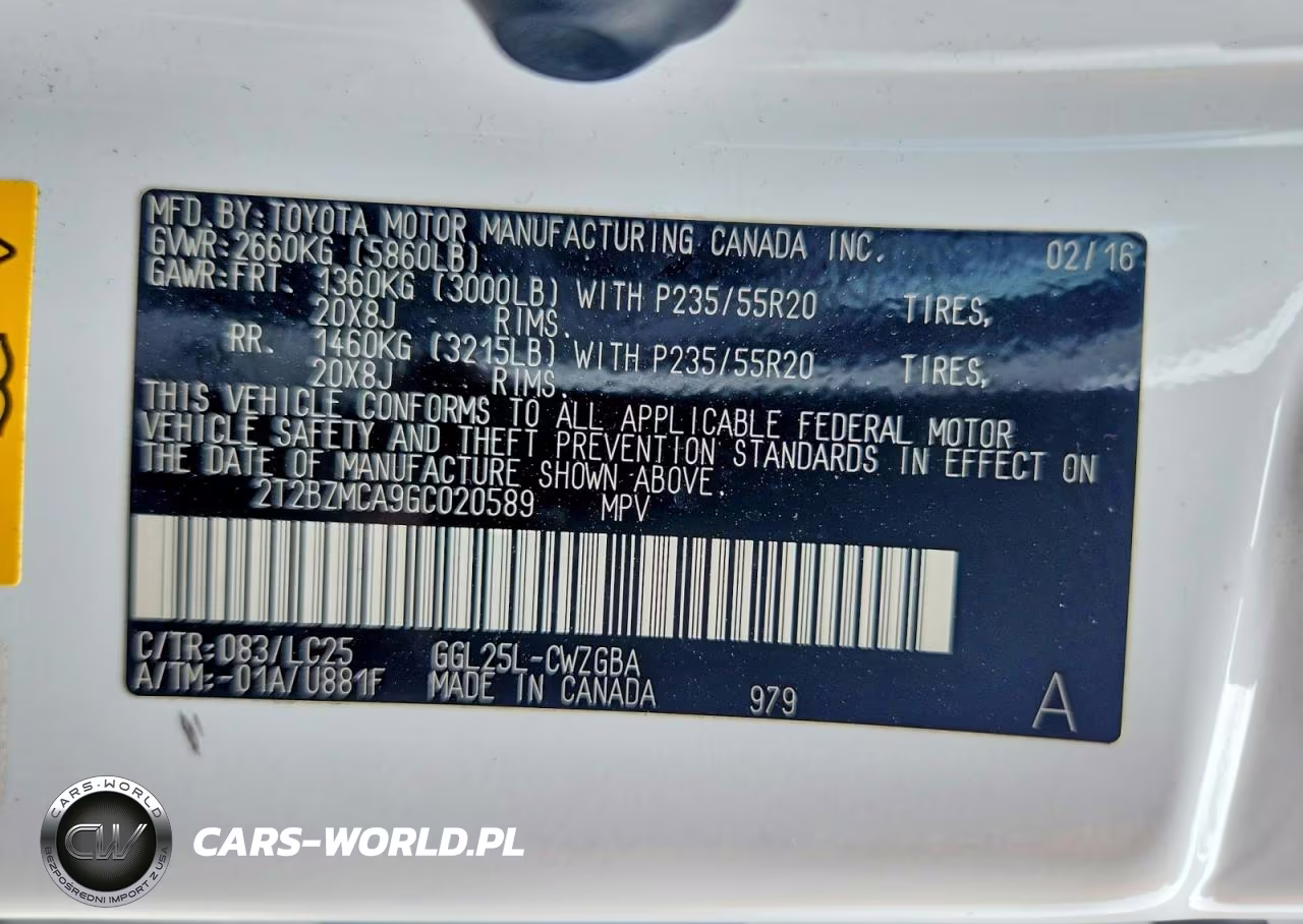 2016 Lexus Rx 350 F Sport VIN:2T2BZMCA9GC020589 - 13