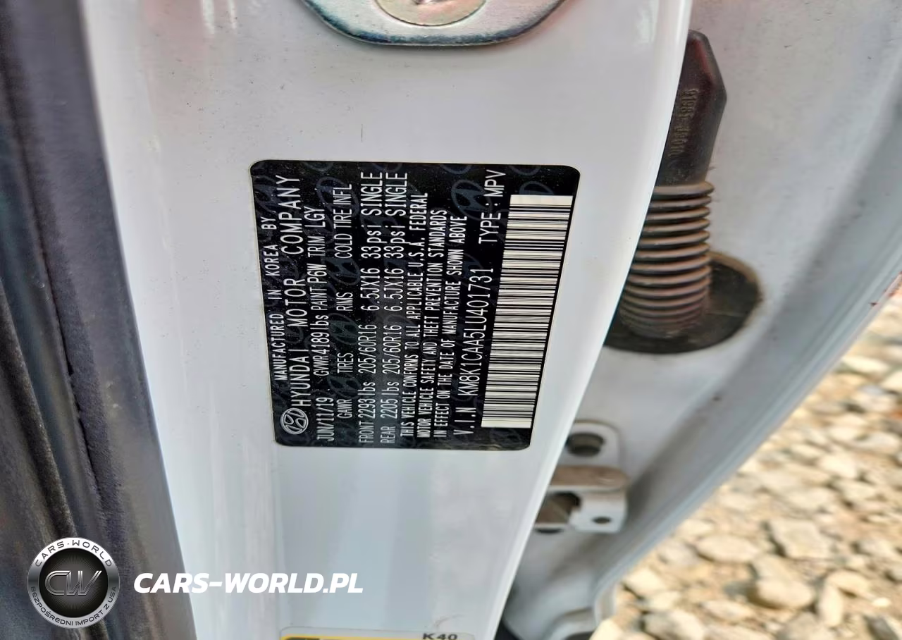 2020 Hyundai Kona Se VIN:KM8K1CAA5LU401731 - 14