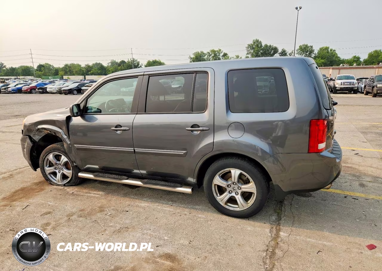 2013 Honda Pilot Exl VIN:5FNYF4H59DB008596 - 2