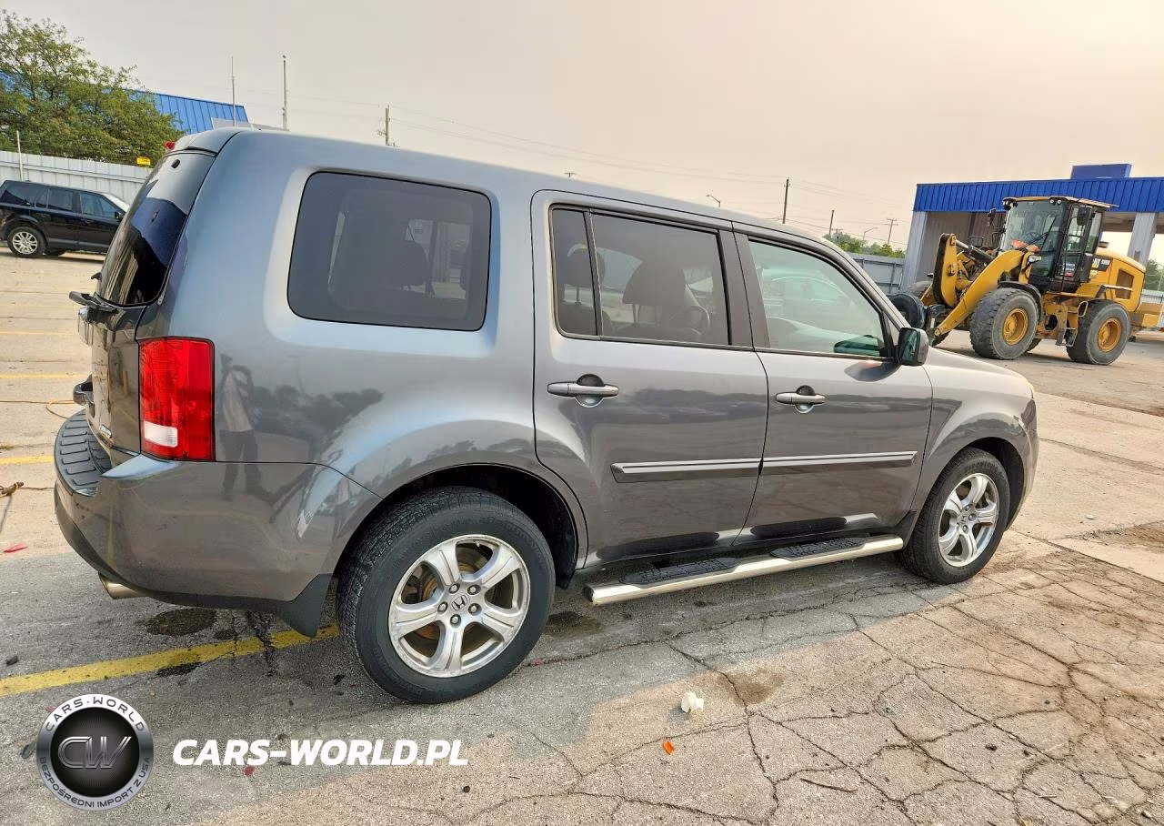 2013 Honda Pilot Exl VIN:5FNYF4H59DB008596 - 3