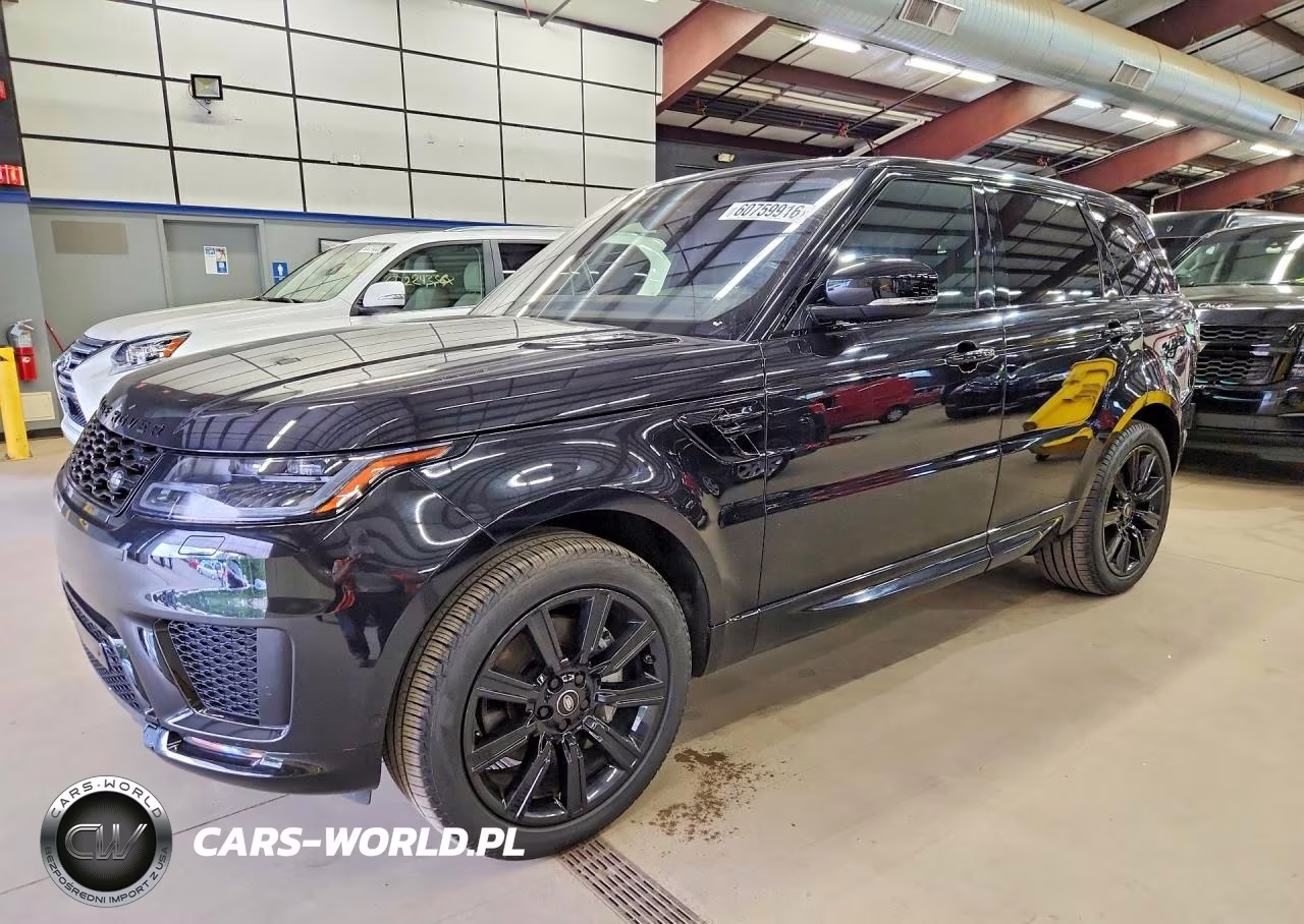 2021 Land Rover Range Rover Sport Hse Silver Edition VIN:SALWR2RK5MA756433 - 1