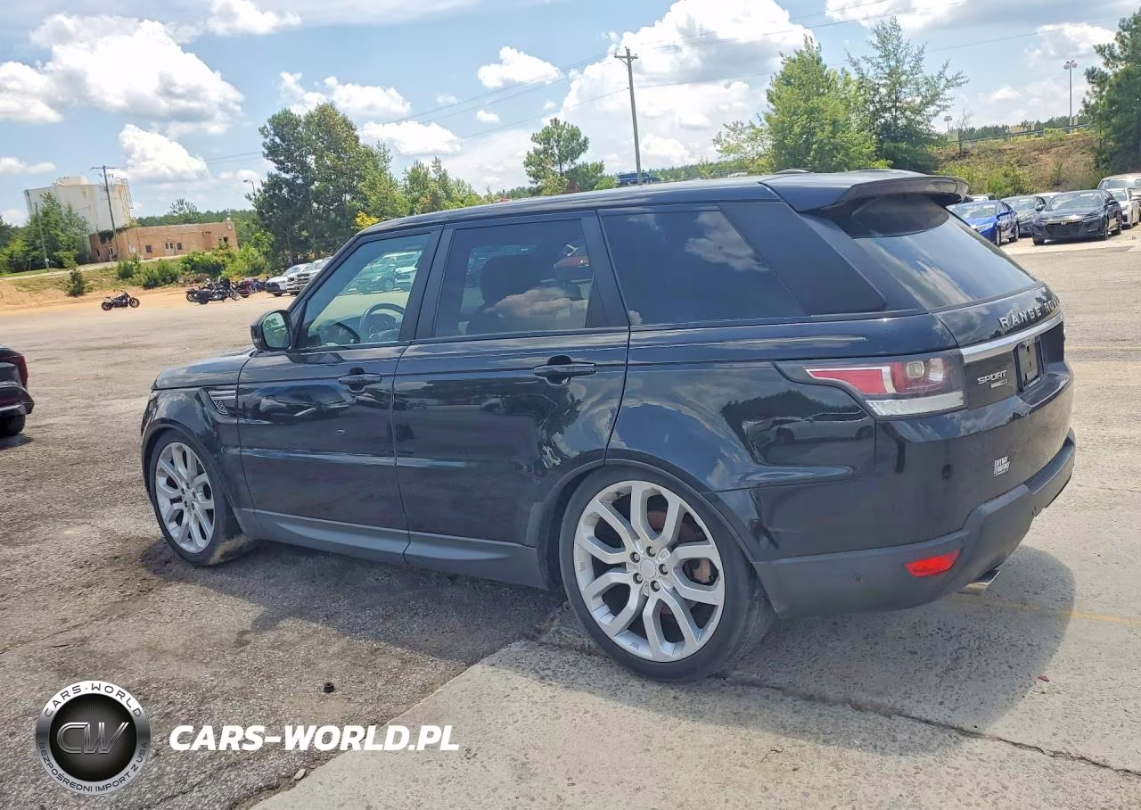 2015 Land Rover Range Rover Sport Hse VIN:SALWR2VF4FA624873 - 2