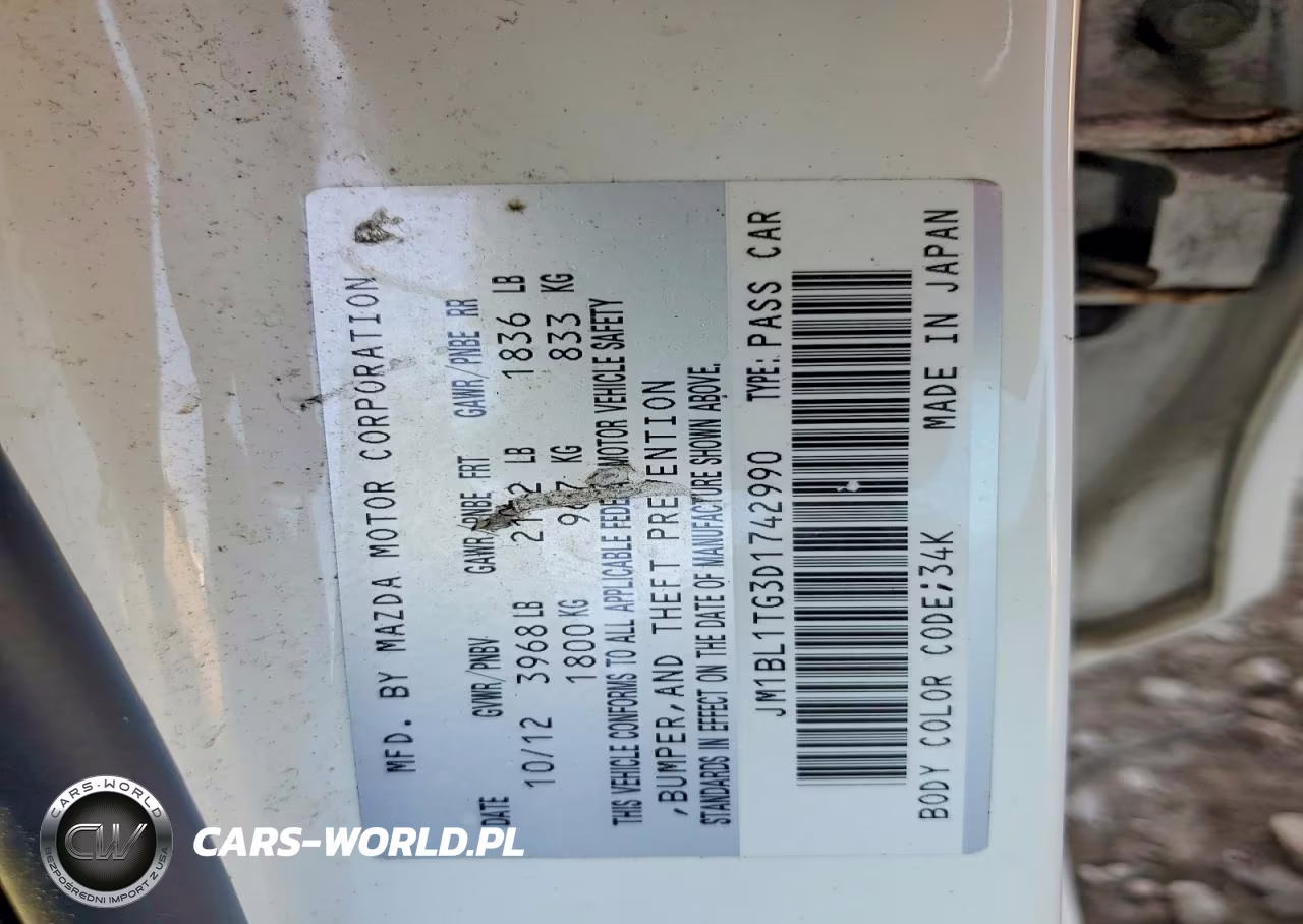 2013 Mazda 3 I VIN:JM1BL1TG3D1742990 - 12