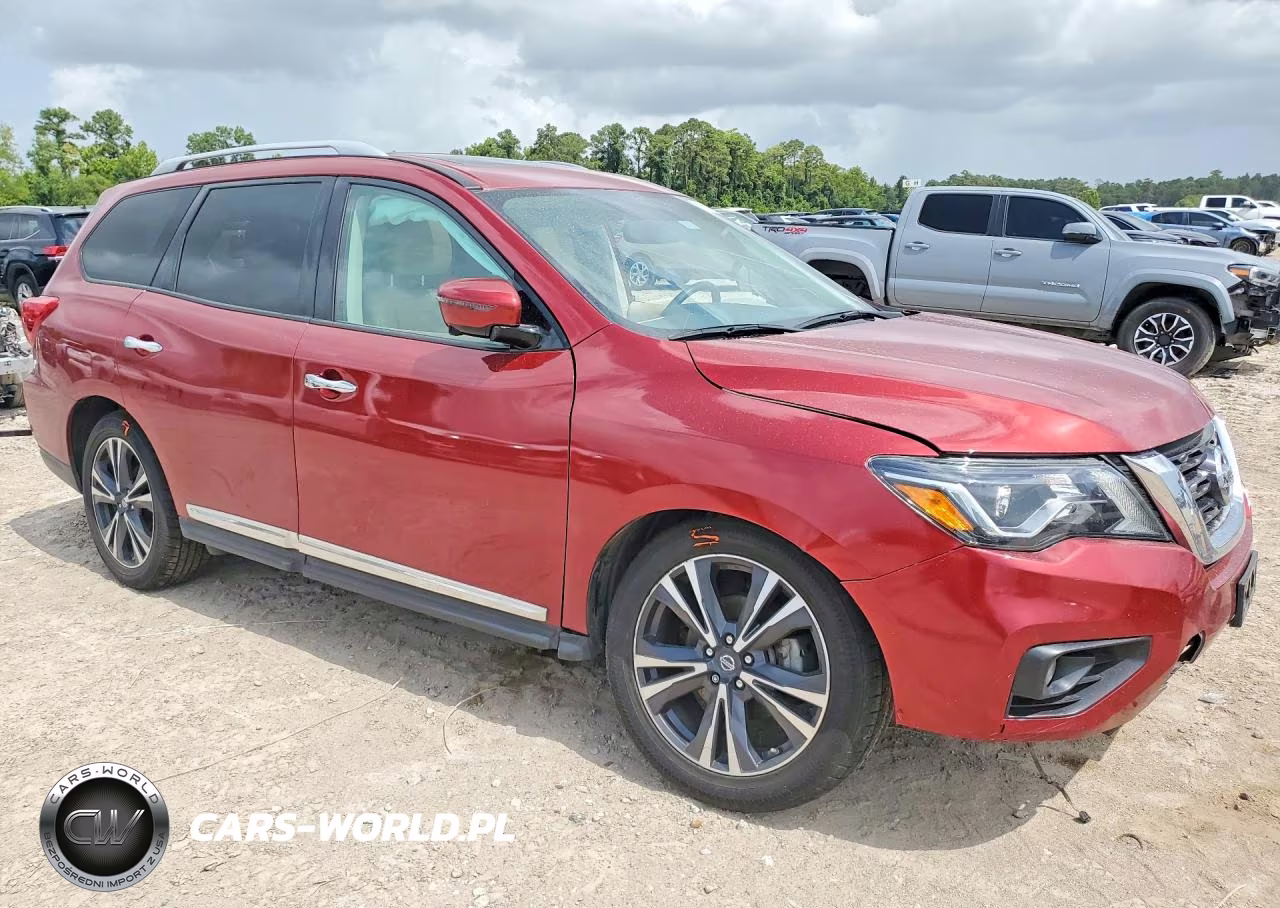2017 Nissan Pathfinder Platinum VIN:5N1DR2MM6HC614380 - 4