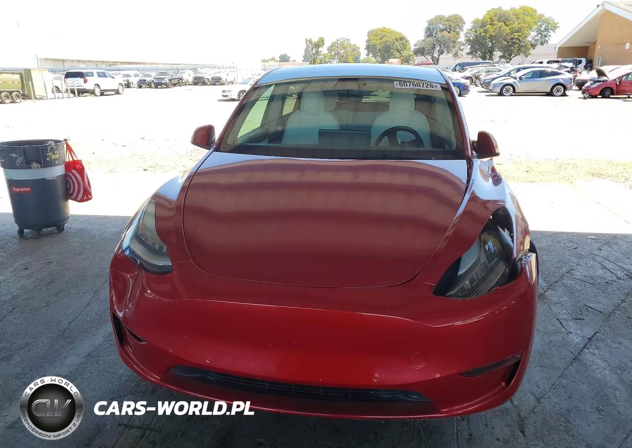 2021 Tesla Model Y VIN:5YJYGDEF7MF095893 - 5
