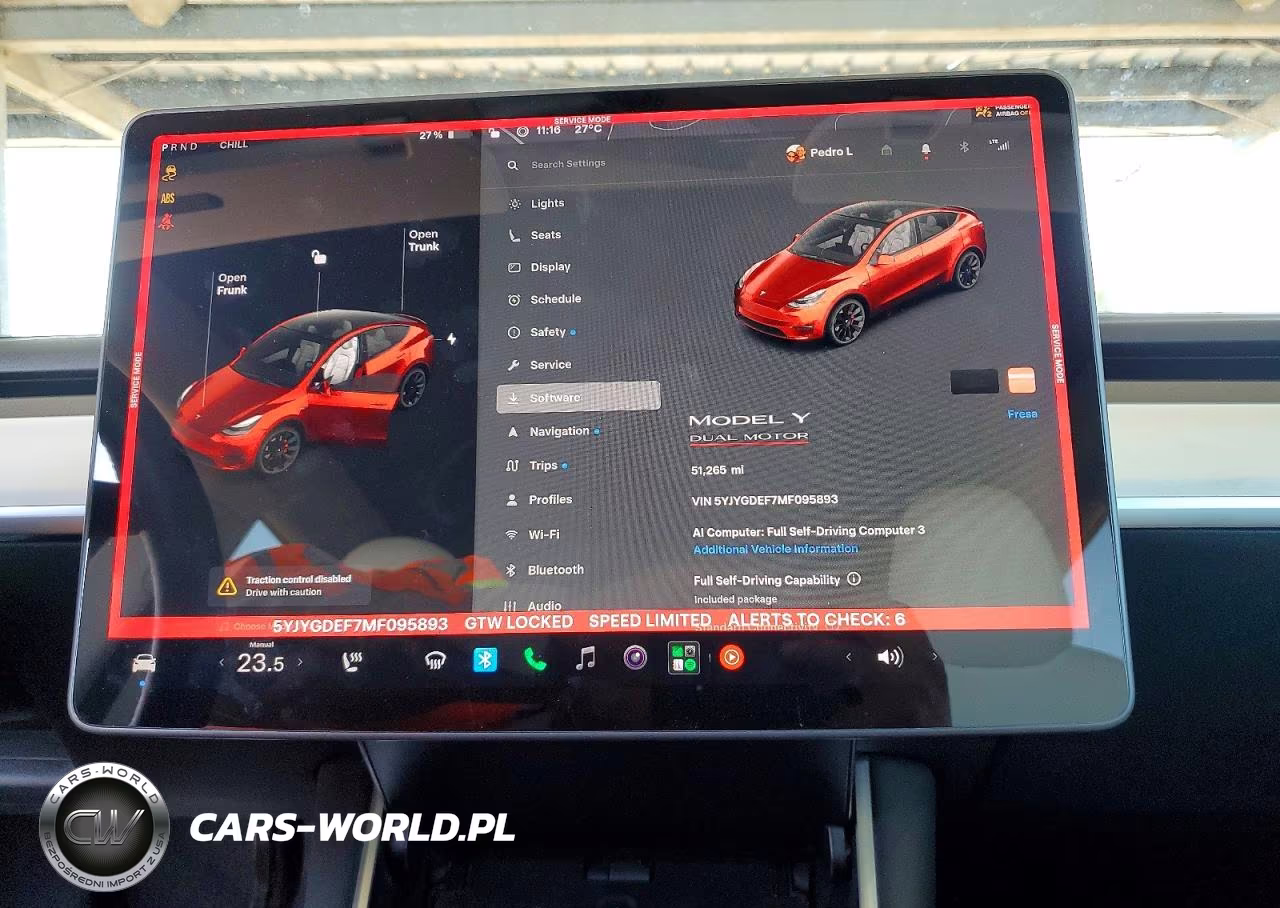 2021 Tesla Model Y VIN:5YJYGDEF7MF095893 - 9