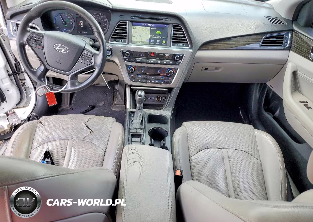 2016 Hyundai Sonata Hybrid Limited VIN:KMHE34L12GA031694 - 8