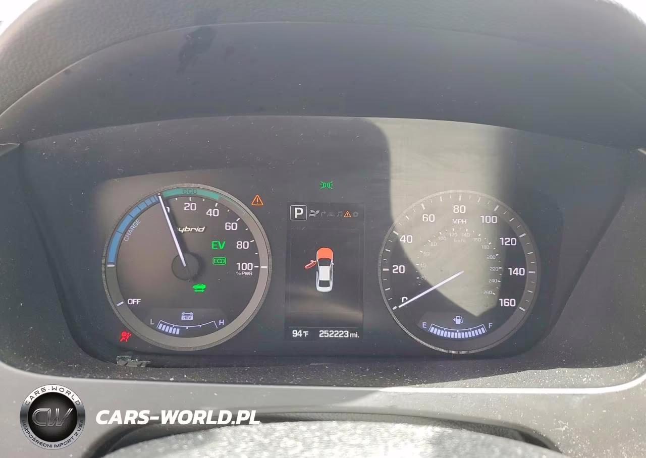 2016 Hyundai Sonata Hybrid Limited VIN:KMHE34L12GA031694 - 9