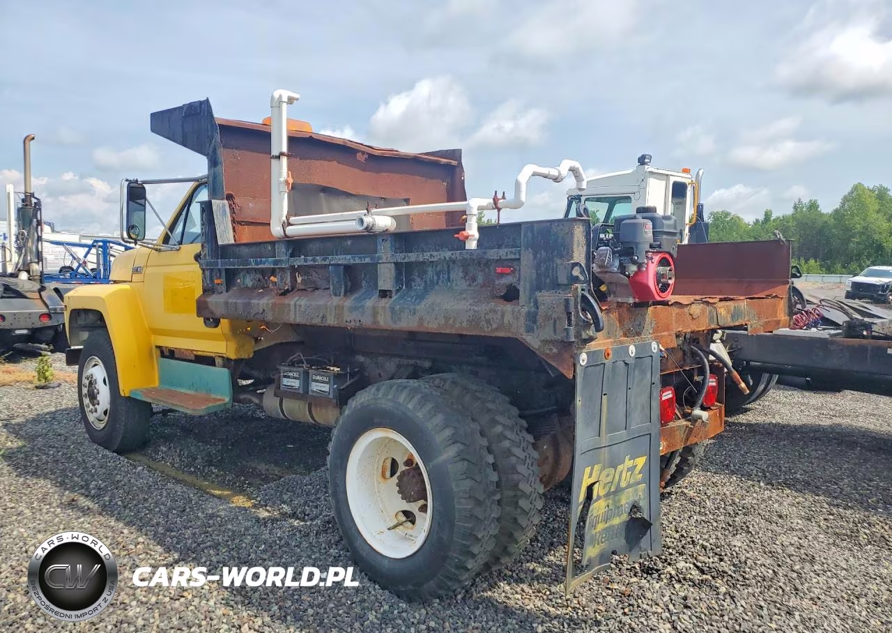 1985 Ford F800 Dump Truck VIN:1FDPK84N8FVA69328 - 2