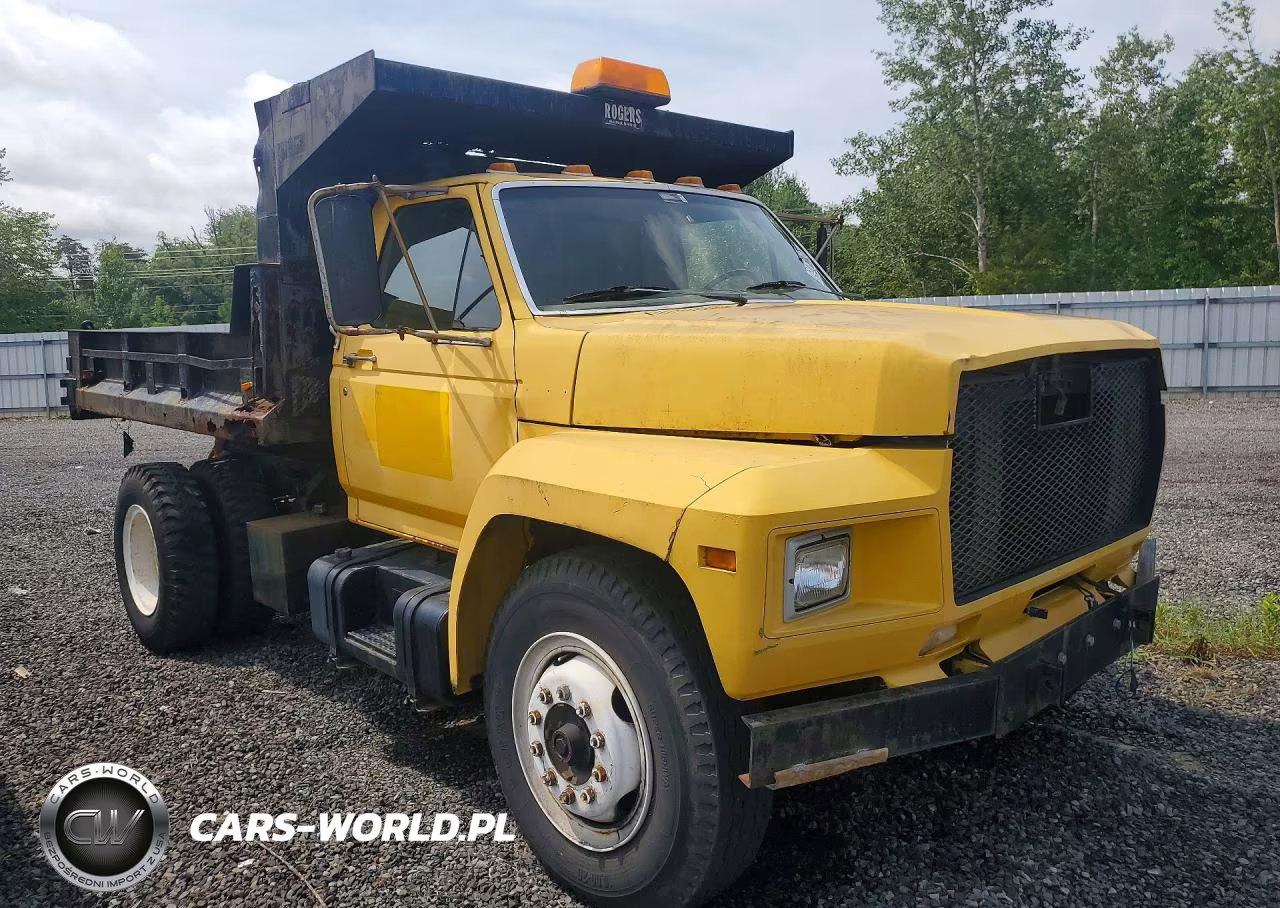 1985 Ford F800 Dump Truck VIN:1FDPK84N8FVA69328 - 4