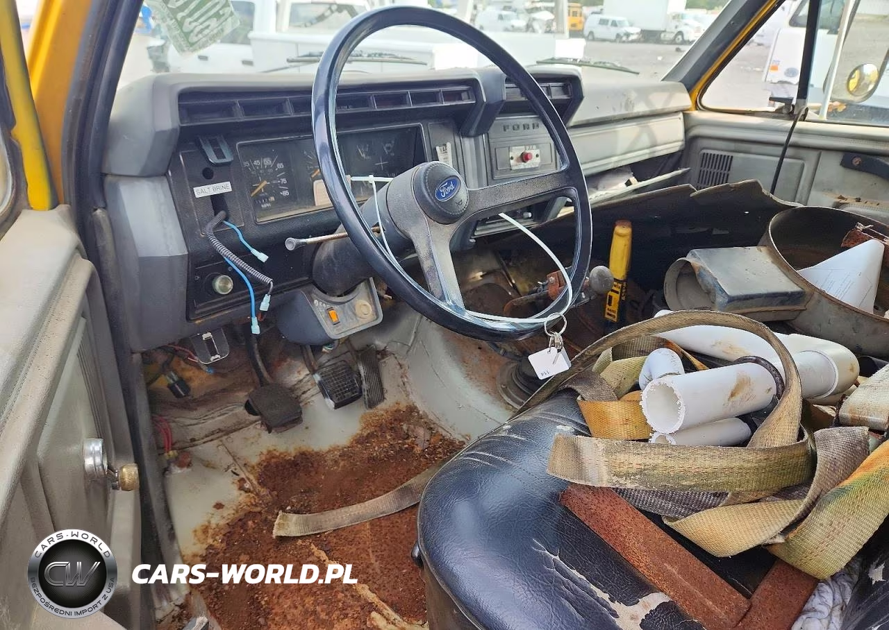 1985 Ford F800 Dump Truck VIN:1FDPK84N8FVA69328 - 8
