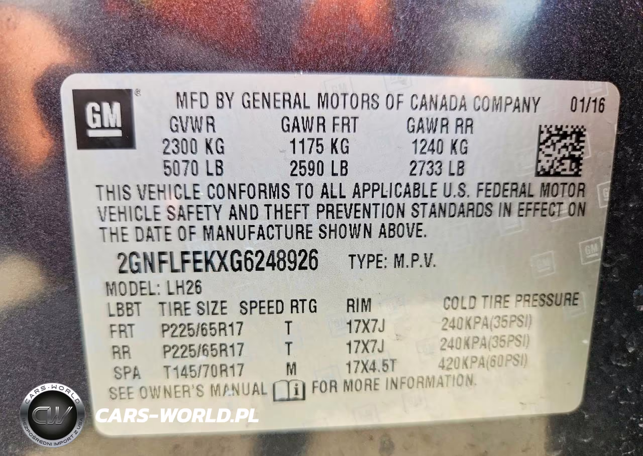 2016 Chevrolet Equinox Lt VIN:2GNFLFEKXG6248926 - 13