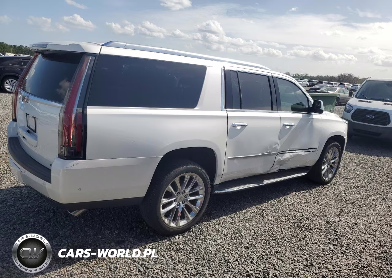 2018 Cadillac Escalade Esv Luxury VIN:1GYS3HKJ0JR344360 - 3