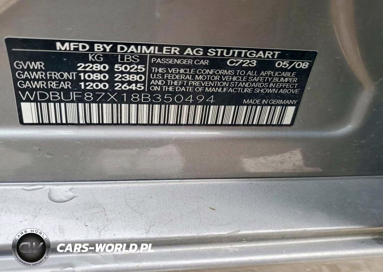 2008 Mercedes-Benz E 350 4Matic VIN:WDBUF87X18B350494 - 12