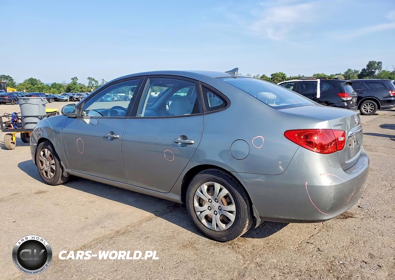 2010 Hyundai Elantra Gls VIN:KMHDU4AD7AU952885 - 2