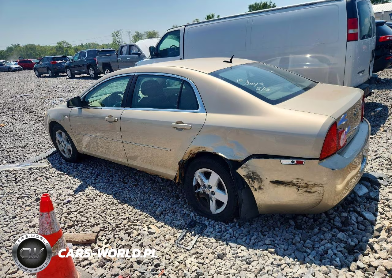 2008 Chevrolet Malibu Ls VIN:1G1ZG57B18F177892 - 2