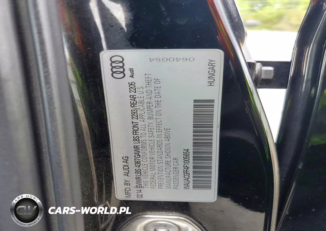2015 Audi A3 Premium VIN:WAUACGFF4F1005654 - 12