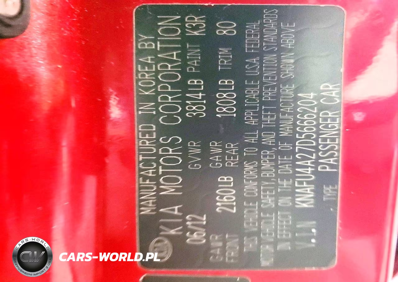 2013 Kia Forte Ex VIN:KNAFU4A27D5666204 - 12
