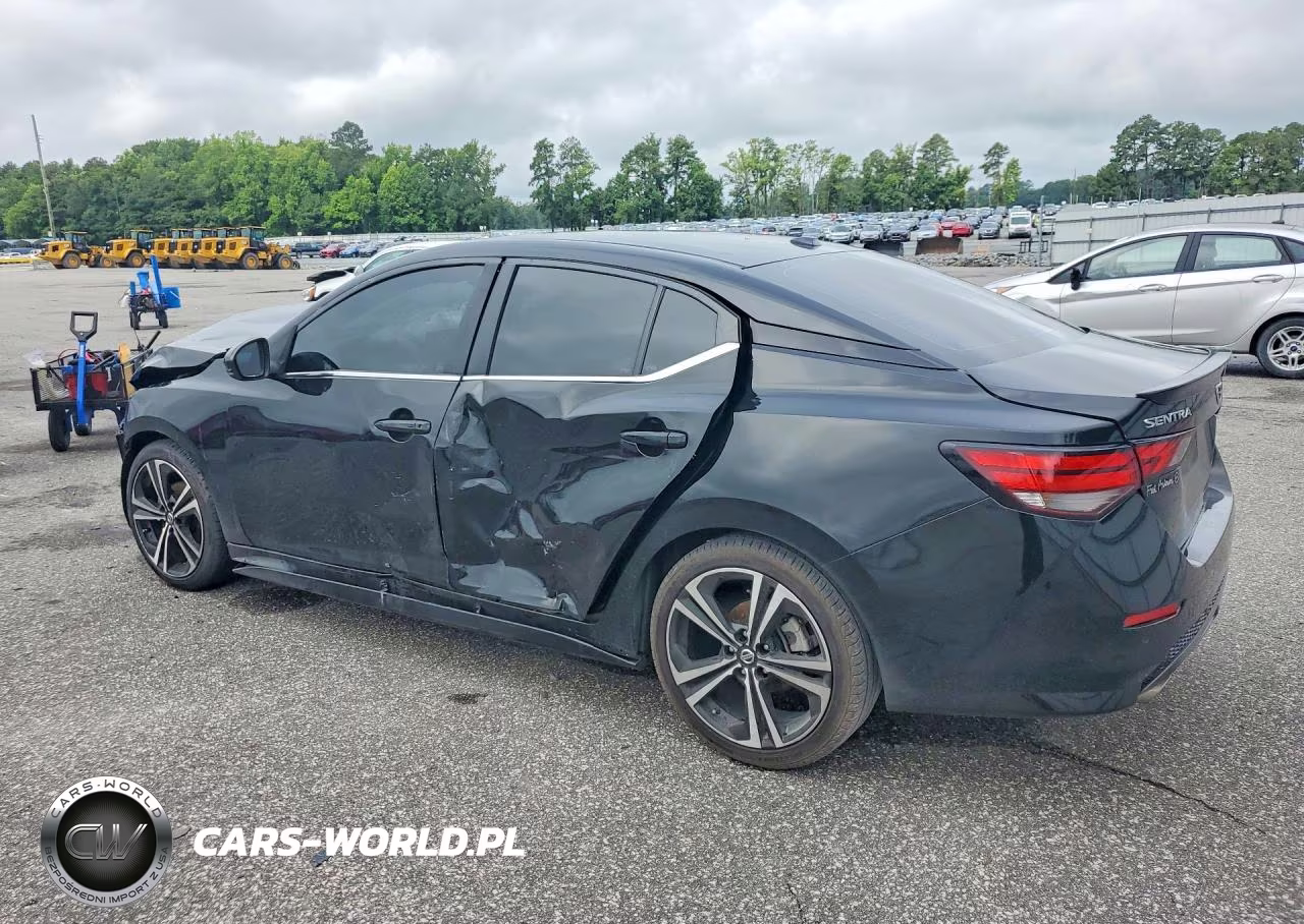 2021 Nissan Sentra Sr VIN:3N1AB8DV8MY302184 - 2